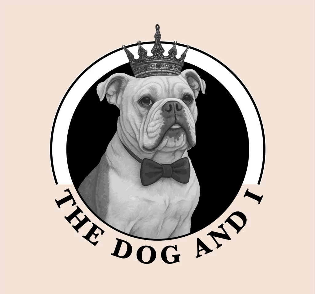 The Dog And I's B&W Logo for light backgrounds